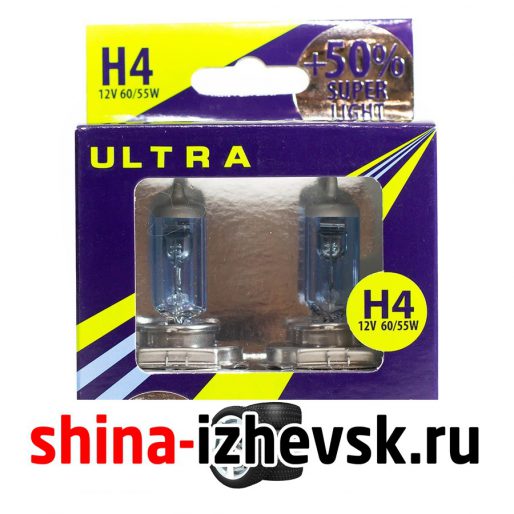 Лампа галогеновая Маяк — H4-55 Вт, 2 шт. в Ижевске